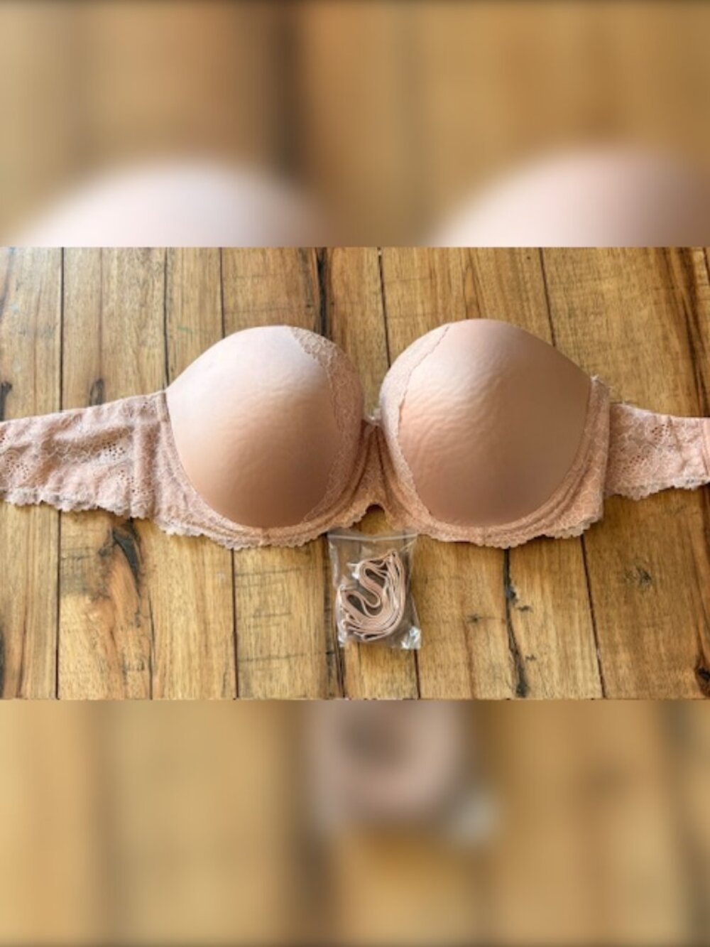 Victoria's Secret Convertible Strapless Bra - Size 36DD